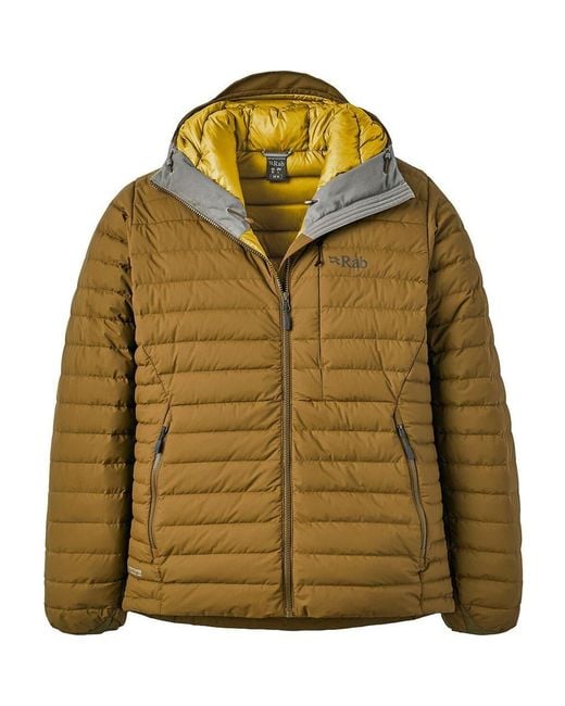 Rab Green Microlight Windstopper Hoodie for men