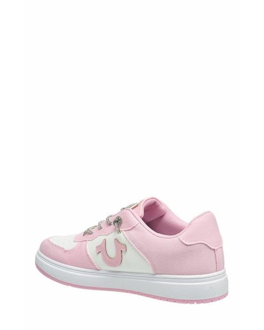 TRUE RELIGION Ladies Allison Logo Sneaker in Pink | Lyst