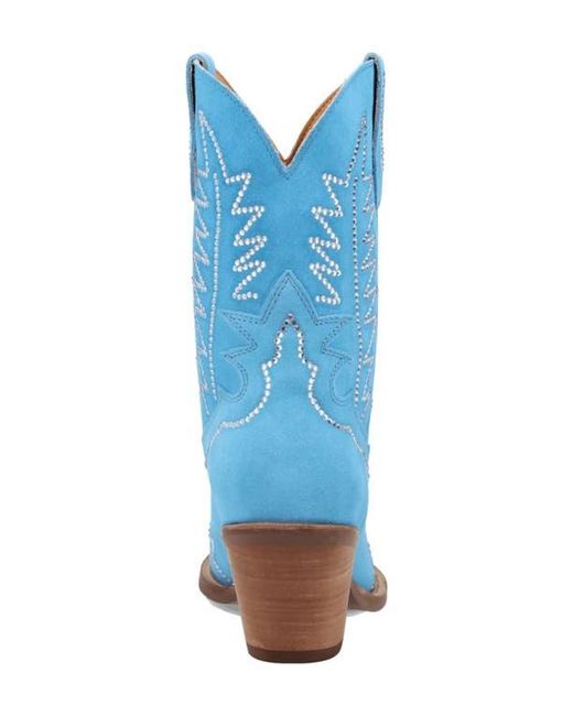 Dingo Blue Tiny Pony Rhinestone Western Boot