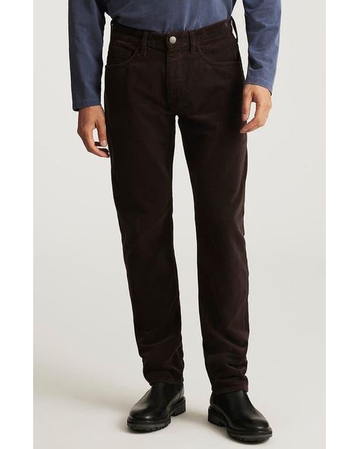 Mavi Black Marcus Slim Straight Leg Corduroy Pants for men