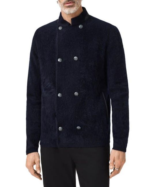 John Varvatos Blue Andrano Cashmere Jacket for men
