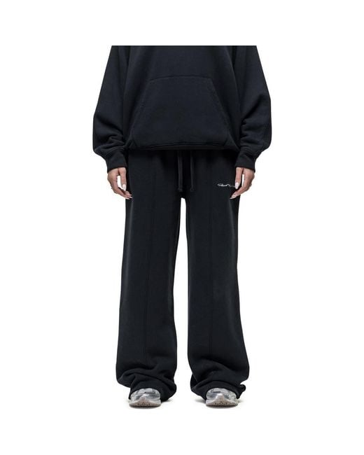 Good For Nothing Black Scribble Relaxed Joggers