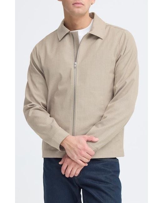 Casual Friday Natural Zip Jacket for men