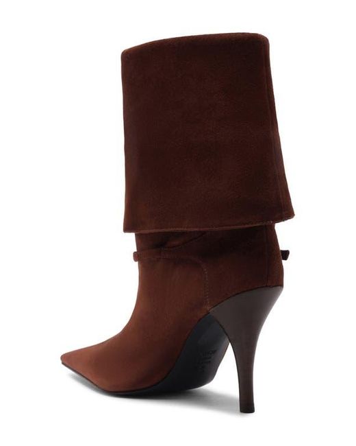 SCHUTZ SHOES Brown Rudy Stiletto Boot