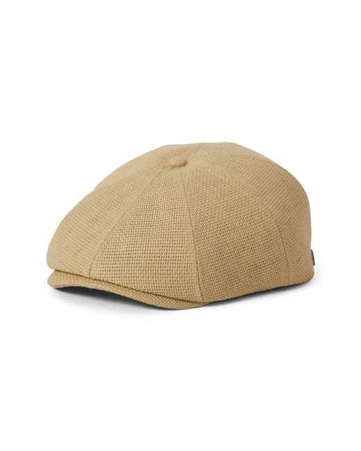 Brixton Natural Brood Driving Cap for men