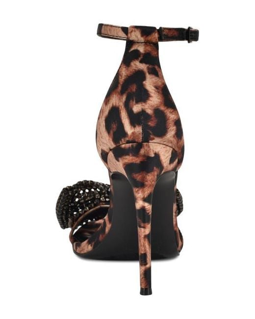 Nine West Black Tansie Ankle Strap Sandal