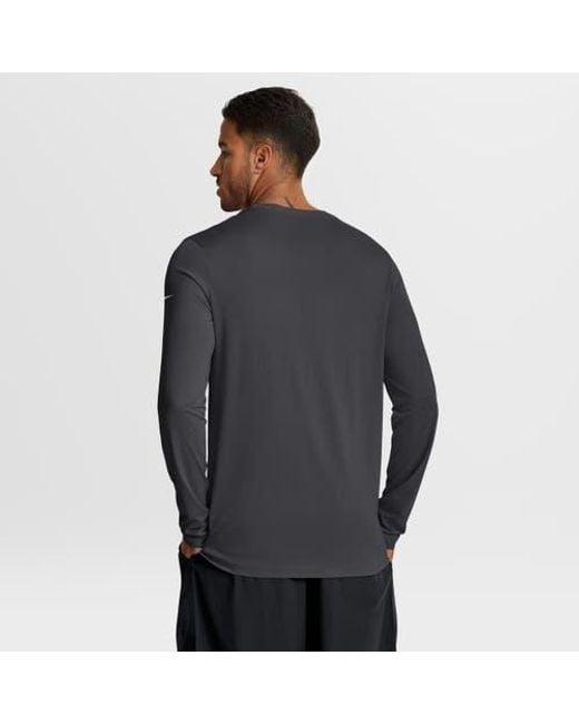 Nike Blue Philadelphia Eagles Primetime Legend Icon Performance Long Sleeve T-Shirt for men