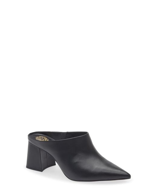 Vince Camuto Black Simlaa Mule