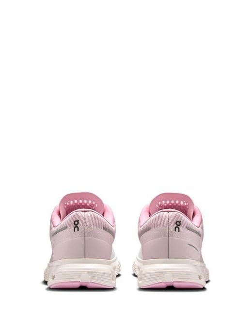 On Shoes Pink Cloud Push Sneaker