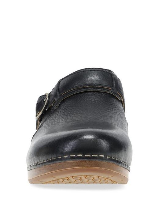 Dansko Black Millie Mule