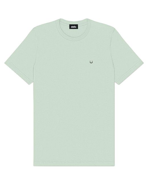 Alix Green Lil Smile Jersey Tee for men