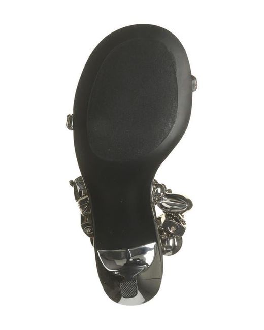 Jeffrey Campbell Metallic Charmz Ankle Strap Sandal