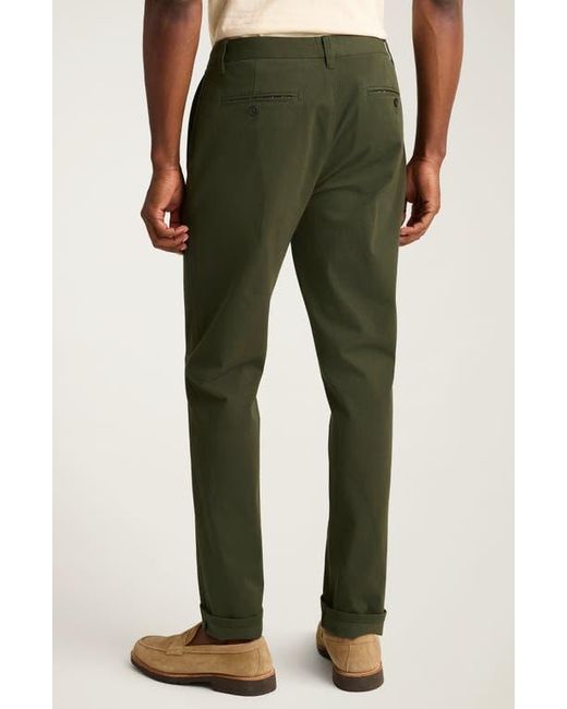 Bonobos Green The 2.0 Flat Front Stretch Cotton Chinos for men