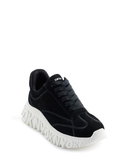 DKNY Black Laeoni Platform Sneaker