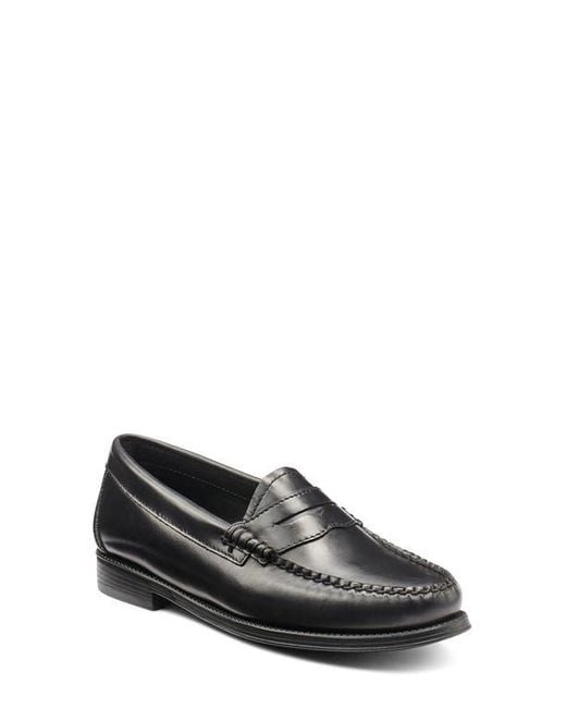G.H.BASS Black Whitney Easy Weejuns Penny Loafer