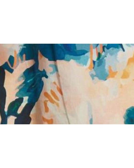 Ulla Johnson Blue Rowan High Waist Shorts