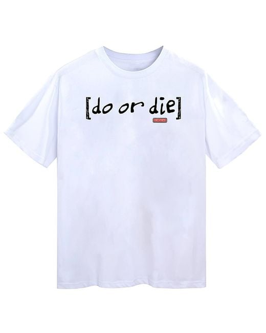 VERYRARE White Do Or Die Tee for men