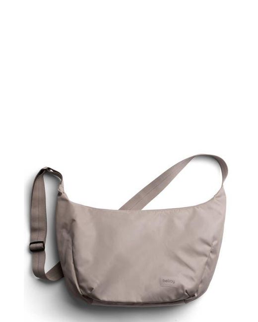 Bellroy Gray Laneway Crescent Crossbody Bag