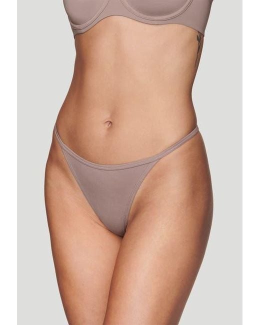 CUUP White The String Thong