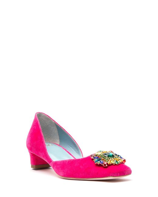 Frances Valentine Mccall D'orsay Pump in Pink | Lyst