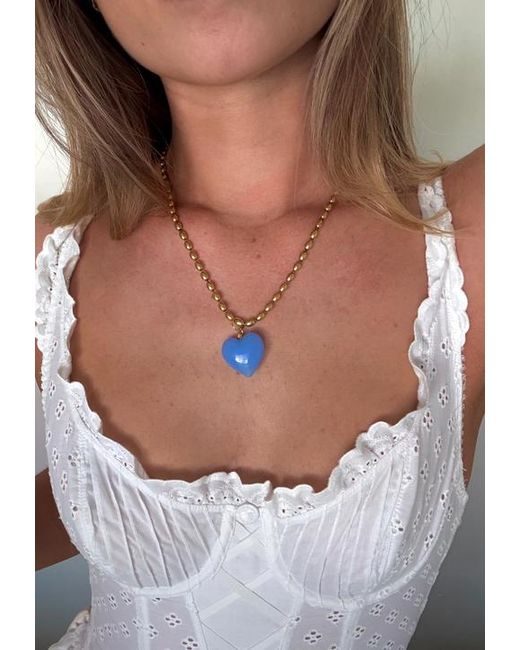Sccollection Blue Bacio Necklace