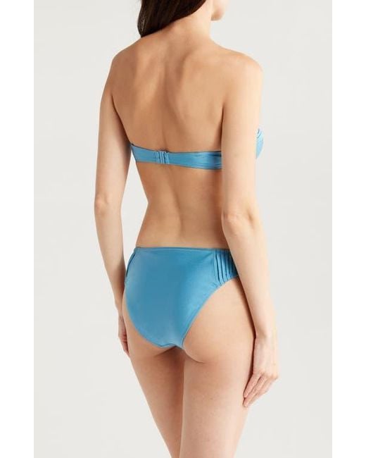 Solid & Striped Blue The Solene Bikini Bottoms