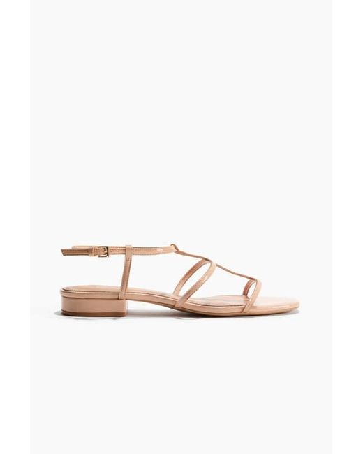 H&M Natural Strappy Sandals