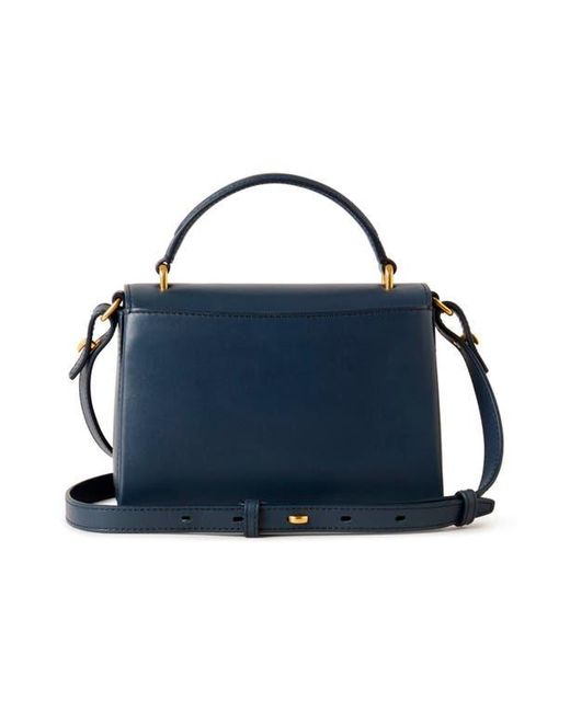 Mulberry Blue Small Lana Top Handle Crossbody Bag