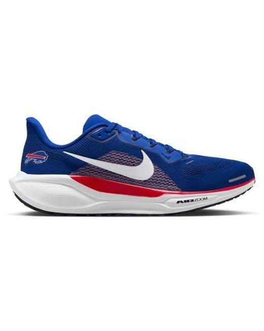 Nike Blue Buffalo Bills Air Zoom Pegasus 41 Sneakers