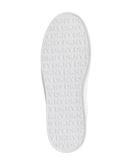 DKNY White Maben Sneaker