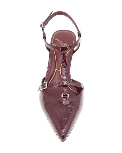 Kenneth Cole Brown Urka Pointed Toe Pump
