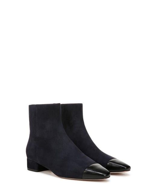 Veronica Beard Black Cecile Cap Toe Bootie