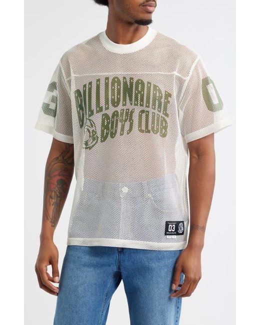 BBCICECREAM Bb Varsity Mesh Football T-Shirt in Gray for Men