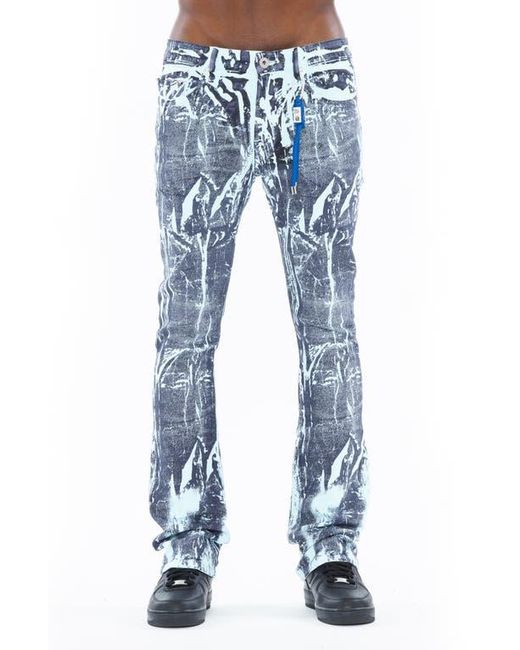 Cult Of Individuality Blue Lenny 603 Bootcut Jeans for men