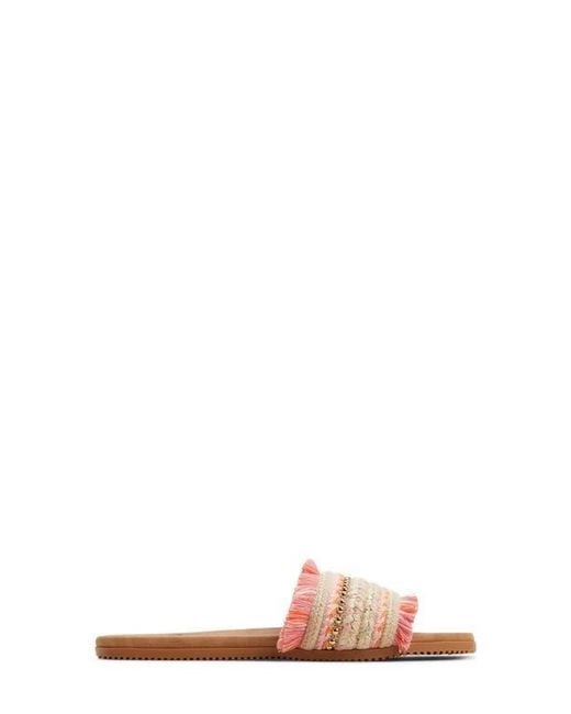 Roxy Pink Positano Slide Sandal