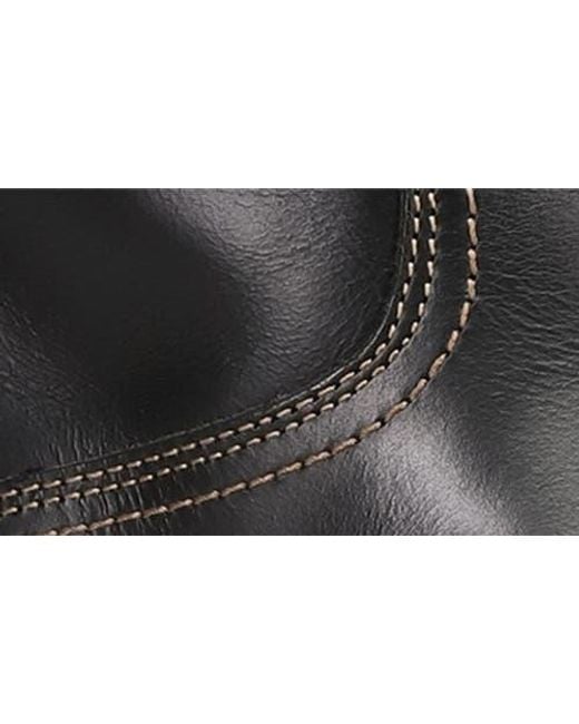 Frye Black Campus Knee High Riding Boot
