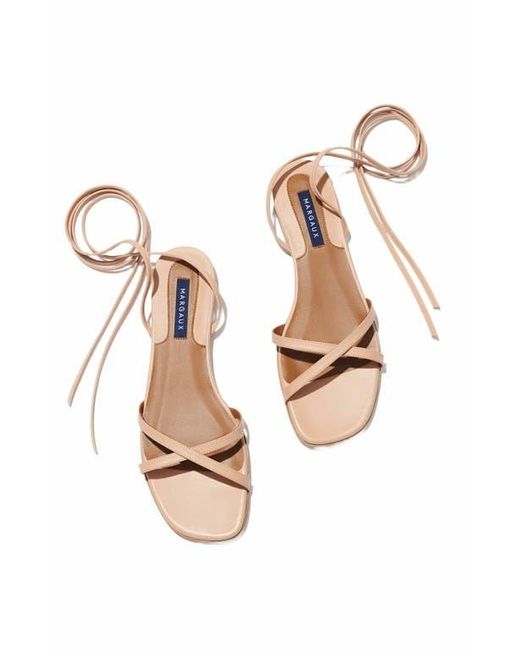 Margaux Brown The Wrap Sandal