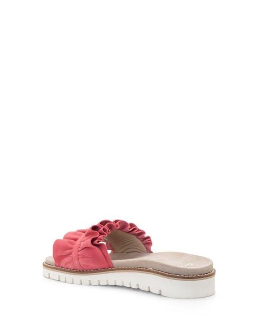 Ara Pink Keyes Slide Sandal