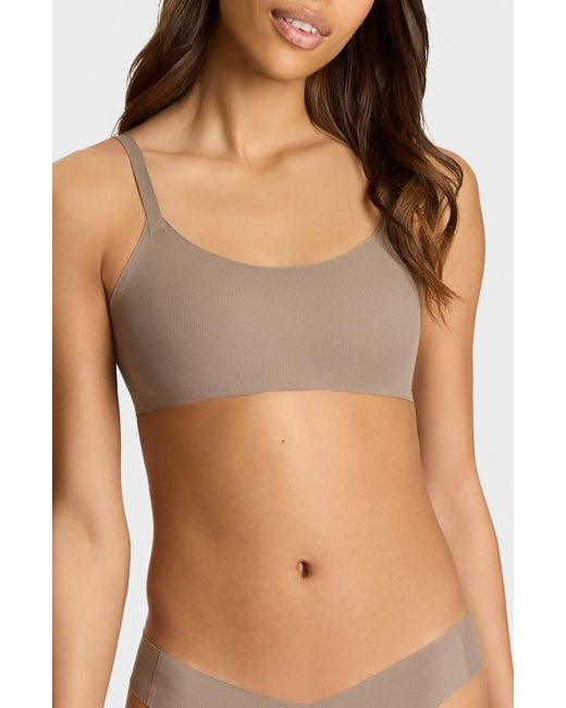 Commando Brown Rib Bralette