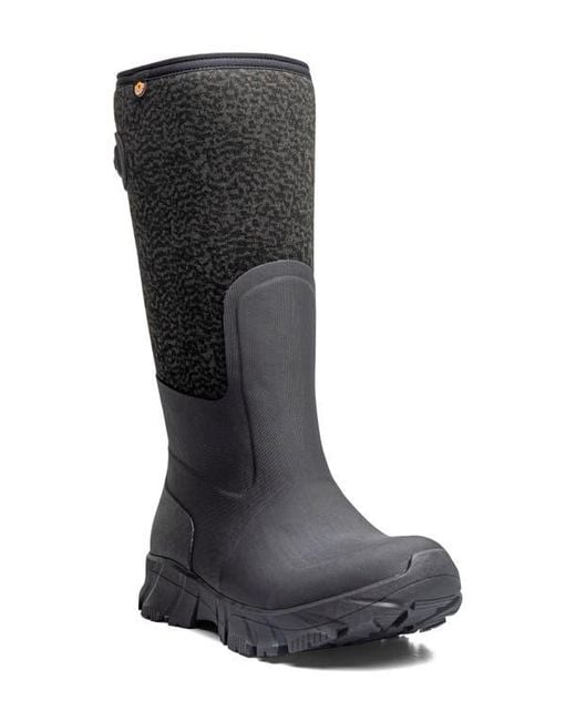 Bogs Black Whiteout Ii Waterproof Boot