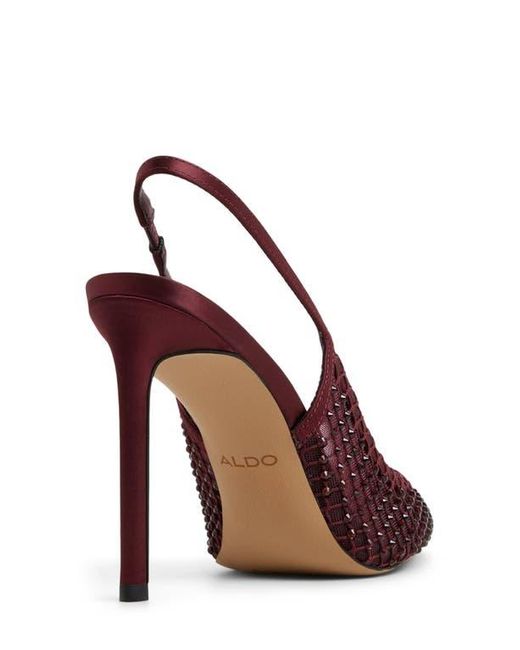 ALDO Purple Marciana Slingback Pointed Toe Pump