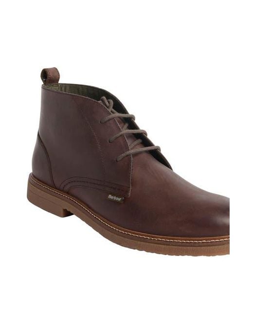 Barbour Brown Kirkstone Desert Boot for men