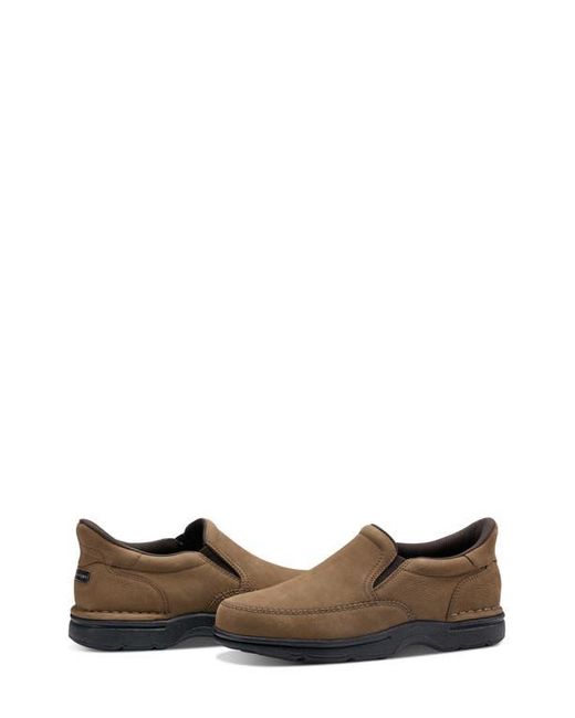 Rockport Brown Ellworth Slip-On Shoe for men