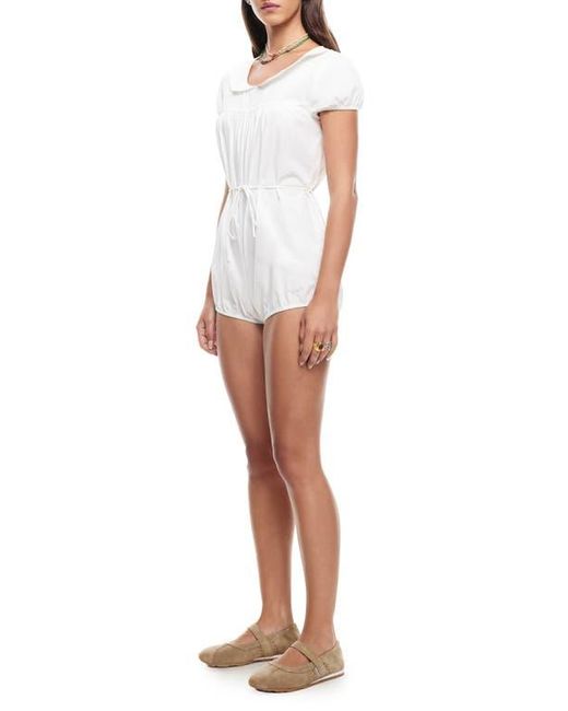 Lioness White Riptide Romper