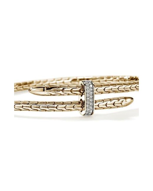 John Hardy Metallic Spear Bangle, 4Mm