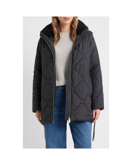Sam Edelman Black Onion Quilted Jacket