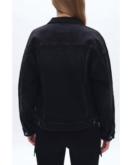 Bayeas Black Oversize Denim Jacket
