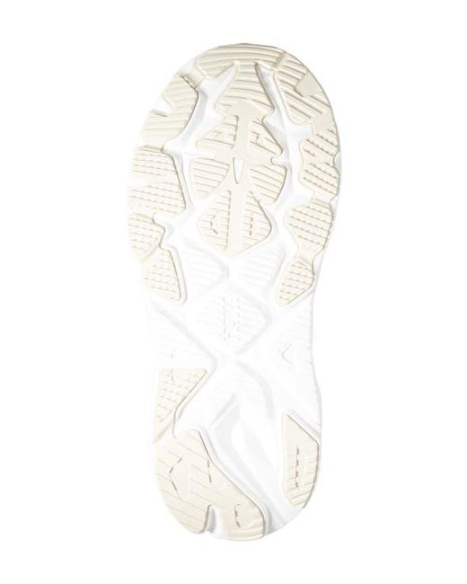 Hoka One One White Arahi 8 Stability Running Shoe