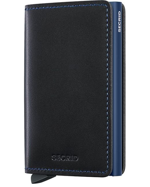 Secrid Black Slimwallet Original for men