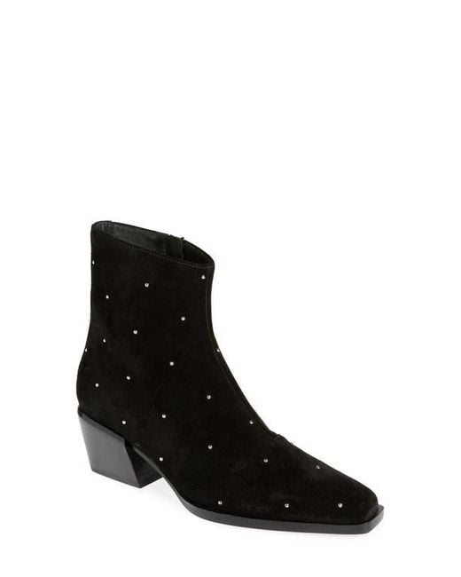 Rag & Bone Black Joni Block Heel Bootie